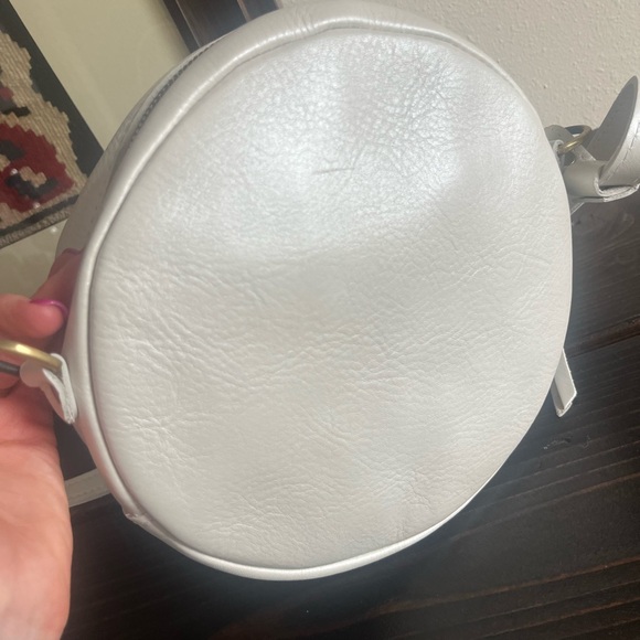 Portland Leather PEARL round crossbody 9” - Picture 5 of 5